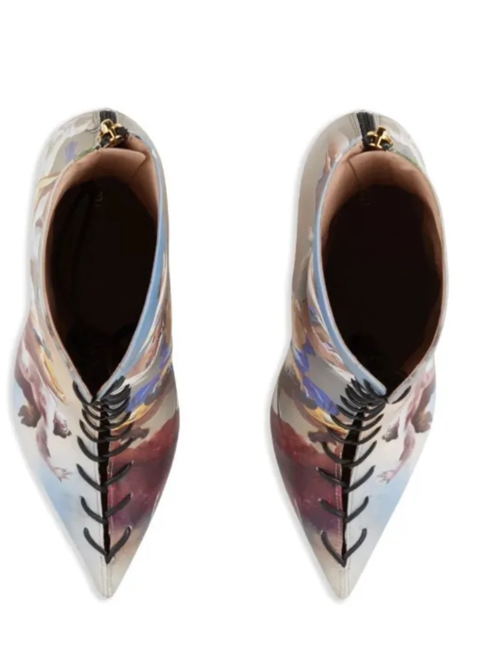 BALMAIN renaissance print ankle boot 🤩🤯